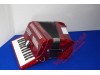 Stephanelli 48 bass red accordion